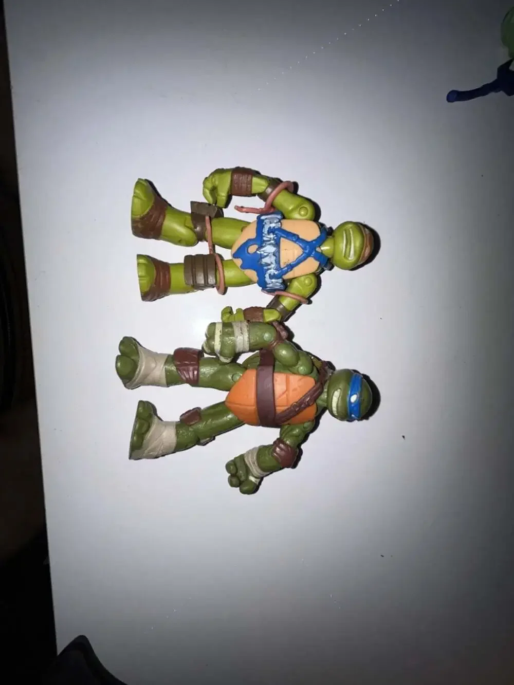 Teenage Mutant Ninja Turtles Action Figures Lot of 2 Viacom Playmates